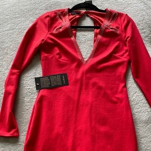 Bebe Red Dress